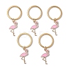 5Pcs Brass Keychains KEYC-JKC00946-1