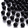 Opaque Acrylic Beads X-MACR-S370-C10mm-S002-1