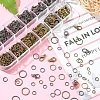 40Pcs 2 Color Zinc Alloy Lobster Claw Clasps DIY-YW0006-32-6