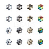 Electroplated Glass Charms EGLA-TA0001-10-2