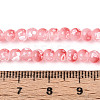 Baking Paint Glass Beads Strands DGLA-N015-4mm-03-4