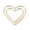 Heart Shape Iron Paper Clips TOOL-I006-05G-1