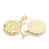 Brass Pendants KK-T070-01G-08-1