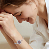 2Pcs 2 Styles 316 Surgical Stainless Steel Rhinestone Diffuser Locket Slider Bracelets BJEW-FI0001-84B-6