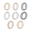 304 Stainless Steel Hoop Earrings EJEW-TA0001-04-2