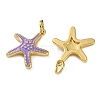 Ocean Brass Pendants KK-D221-21G-03-2