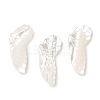 Natural White Shell Carved Pendants SSHEL-I026-07B-1