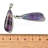 Natural Colorful Fluorit Pendants G-Q192-07P-05-3