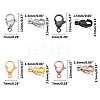 PVD Vacuum Plating 304 Stainless Steel Lobster Claw Clasps STAS-UN0007-64-6
