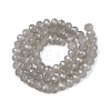 Glass Beads Strands EGLA-A044-J8mm-D10-3
