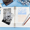 2Pcs 2 Styles Plastic Embossing Folders DIY-CP0008-89-3