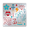 Stainless Steel Cutting Dies Stencils DIY-WH0279-130-1