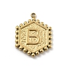 201 Stainless Steel Pendants STAS-R227-01C-G-1