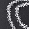 Imitate Austrian Crystal Bicone Glass Beads Strands X-GLAA-F029-4x4mm-13-3