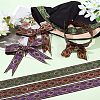   3Pcs 3 Colors Ethnic Style Embroidery Polyester Ribbons OCOR-PH0003-93-5