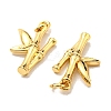 Rack Plating Brass Pendants KK-D026-08G-3