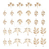 35Pcs 7 Styles Alloy Cabochons & Pendants FIND-TA0010-70-2