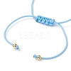 Adjustable Braided Beads Bracelets for Women BJEW-JB11164-01-4