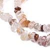 Chip Natural Rutilated Quartz Bead Strands X-G-L454-08-4