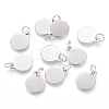 Non-Tarnish 304 Stainless Steel Charms STAS-I124-02C-P-1