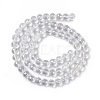 Electroplate Glass Bead Strands X-EGLA-R040-8mm-15-3