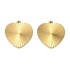 304 Stainless Steel Pendants STAS-C167-08A-G-1