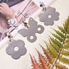 Stainless Steel Tablecloth Pendants STAS-PH0018-95-7