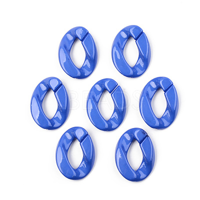 Opaque Acrylic Linking Rings OACR-T024-01-G03-1