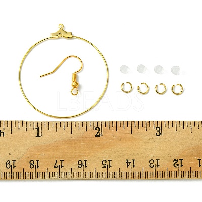 67Pcs 4 Styles 304 Stainless Steel Wire Pendants FIND-FS0002-28-1