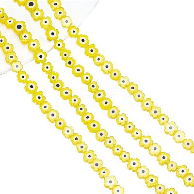 2 Strands 2 Style Handmade Lampwork Beads Strands LAMP-NB0001-65-1