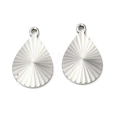 304 Stainless Steel Pendants STAS-C167-08H-P-1