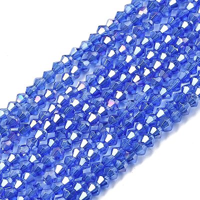 Glass Beads Strands LS-EGLA-S056-3mm-02-1
