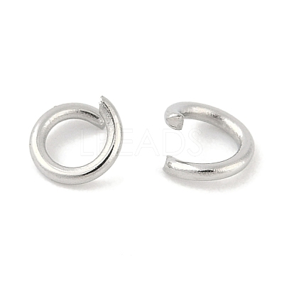 Tarnish Resistant 304 Stainless Steel Open Jump Rings STAS-R049-4x0.7mm-1
