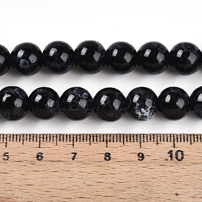 Baking Paint Glass Beads X1-DGLA-N003-10mm-A10-1