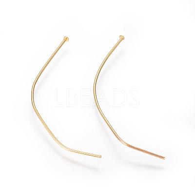 304 Stainless Steel Flat Head Pins X-STAS-L221-48G-1