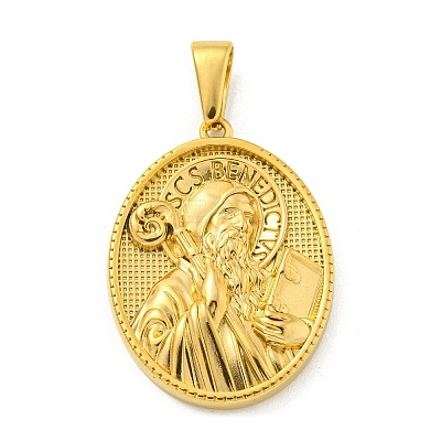 Ion Plating(IP) 304 Stainless Steel Pendants STAS-R231-18G-32-1