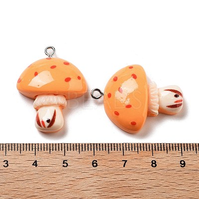 Resin Pendants RESI-Z031-01B-1