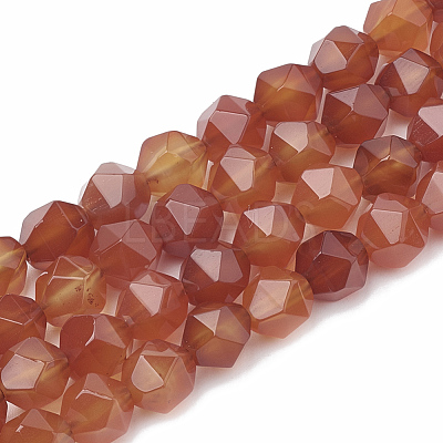 Natural Carnelian Beads Strands G-S332-10mm-005-1