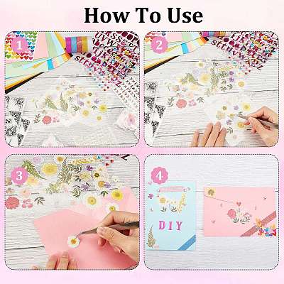 DIY Scrapbook Making Kits DIY-GL0006-04-1