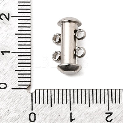 304 Stainless Steel Slide Lock Clasps STAS-F350-01A-P-1