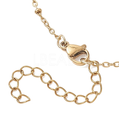 304 Stainless Steel Cable Chain Satellite Chain Bracelet Making BJEW-JB13163-01-1