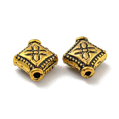 Tibetan Style Alloy Beads PALLOY-F307-07AG-1