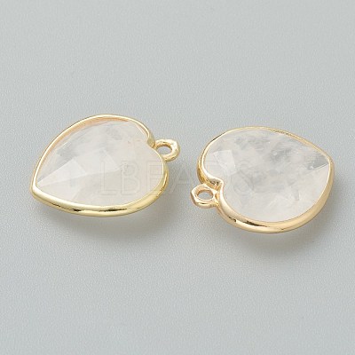 Natural Quartz Crystal Pendants X-G-B009-03G-D-1