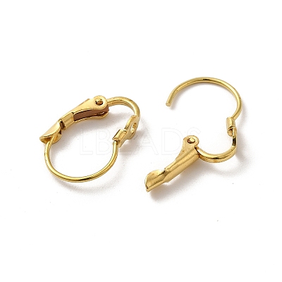 Brass Leverback Earring Findings LS-KK-Z007-26C-1