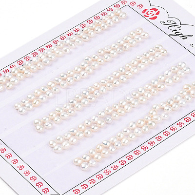Grade 3A Natural Cultured Freshwater Pearl Beads PEAR-N018-3A-3035A-1