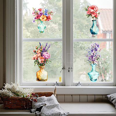 PVC Window Static Stickers AJEW-WH0583-005-1