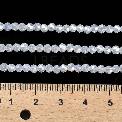 Imitation Jade Glass Beads Stands EGLA-A035-J3mm-B06-1