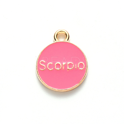 Alloy Enamel Pendants ENAM-S124-01B-03L-1