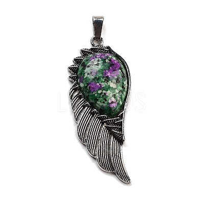 Natural Ruby in Zoisite Big Pendants G-G112-02AS-08-1