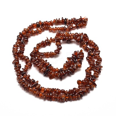 Natural Garnet Chip Bead Strands - Lbeads.com